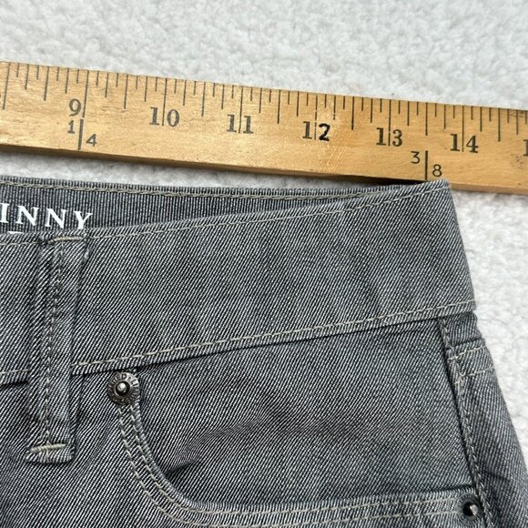 Limited Women's 917 Ankle Stretch Premium Denim Skinny Leg Jeans Size 2 Gray - Picture 3 of 8